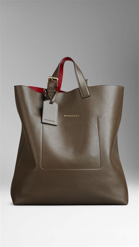 burberry large bonded leather portrait tote bag|Burberry tote bag outlet.